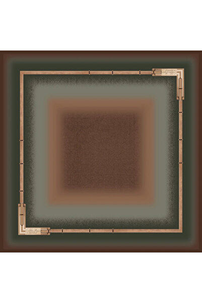 LA BOUTIQUE وشاح خريفي 2470-01 90X90