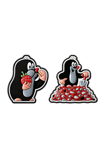 Choice TZ2365 The Mole Storybook Enamel Pins Cartoon TV Series Brooch Lapel B...