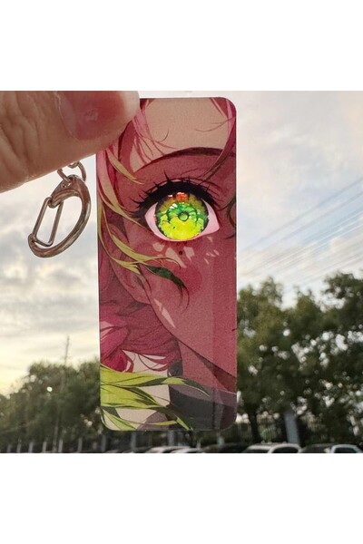 Choice K-Demon-6 Demon Slayer Keychain Acrylic Rengoku Kyoujurou Shining Eyes...