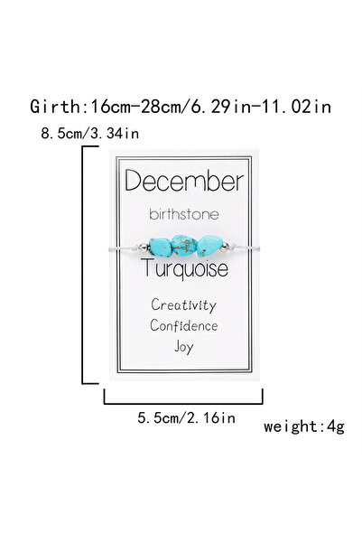 Choice BR23Y0509-12 Handmade Irregular Natural Stone Charm Bracelets For Wome...