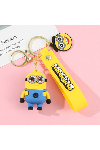 Choice سلسلة مفاتيح جديدة من شخصيات أنمي مينيونز، مقاس 6 سم، رقم الموديل KC39...