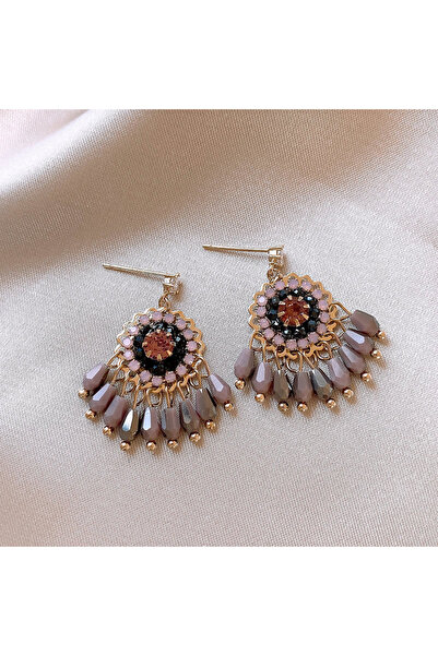 Choice Silver Plated Vintage Colorful Rhinestone Water Drop Earring for Women...