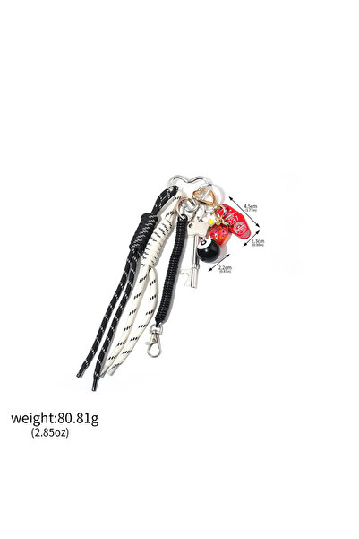 Choice BG00002-04 سلسلة مفاتيح حبل منسوجة إبداعية يمكنك صنعها بنفسك، حبل نايل...