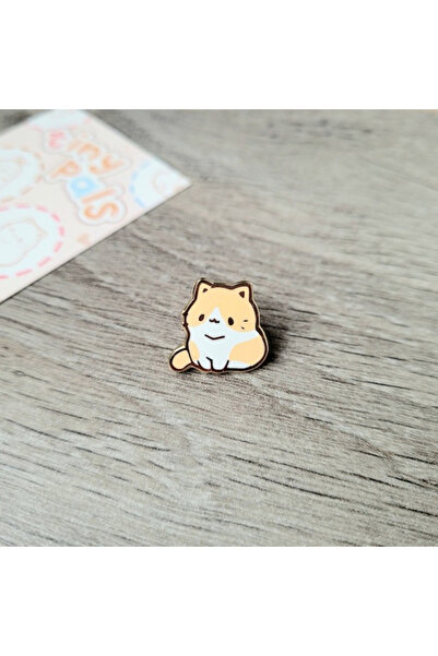 Choice دبابيس مينا على شكل قطة صغيرة لطيفة، النمط 5، شارة معدنية على شكل قطة ...