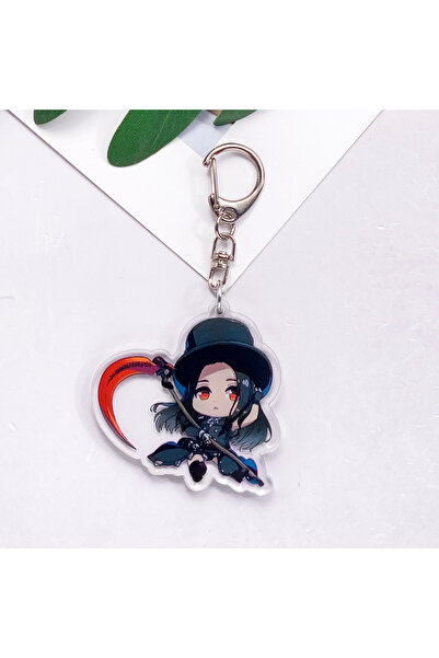 Miniso 5 cm 1 Anime Characters Guilty Gear Cute Funny Acrylic Keychain Accessories Bag Charm Creative Backp
