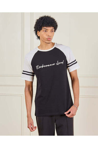 REDTAG Men Black Pique Active T-Shirt