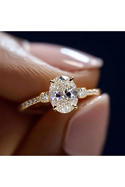 Choice 6 T0939 Huitan Fashion Women Ring Gold Color Simple Design Accessories...