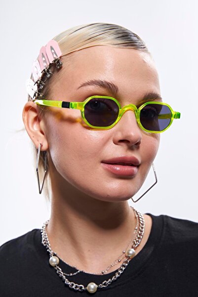Bilge Karga Miles a Neon Yellow Black Sunglasses