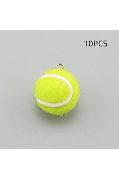 Choice مجموعة من 10 قطع من سلاسل مفاتيح بتصميمات مستوحاة من رياضة التنس والجو...