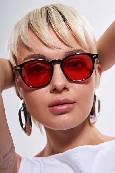 Bilge Karga Lucien Black Red Circadian Rhythm Glasses