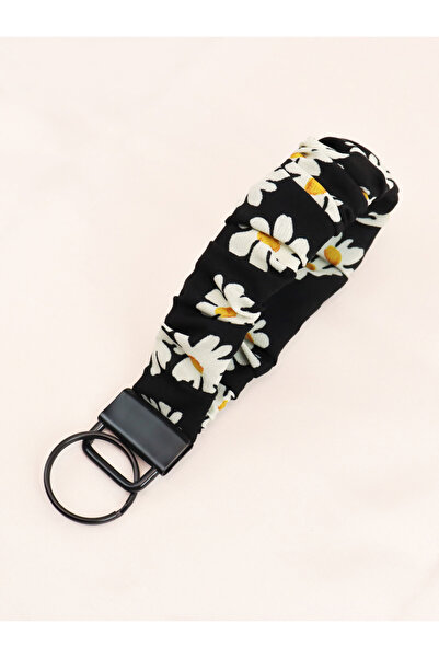 Choice WHITE Stylish Wrislet Keychain Nylon Elastic Lanyard for Key Keychain ...