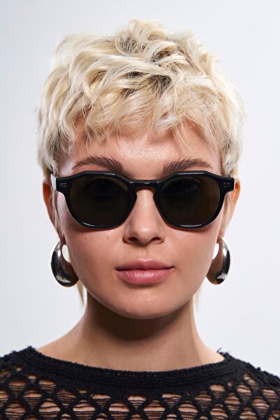 Bilge Karga Brandy Black Green Sunglasses