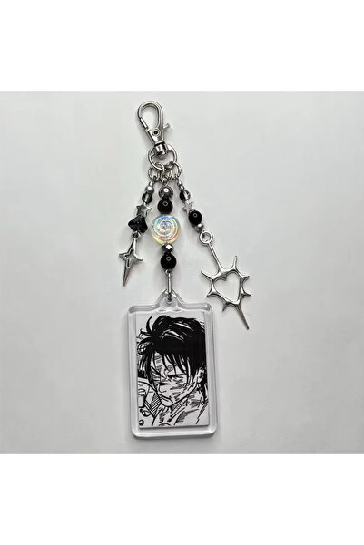 Choice white Fashion Choso Keychains Cute Jewellery Handmade Y2K Key Ring Jew...