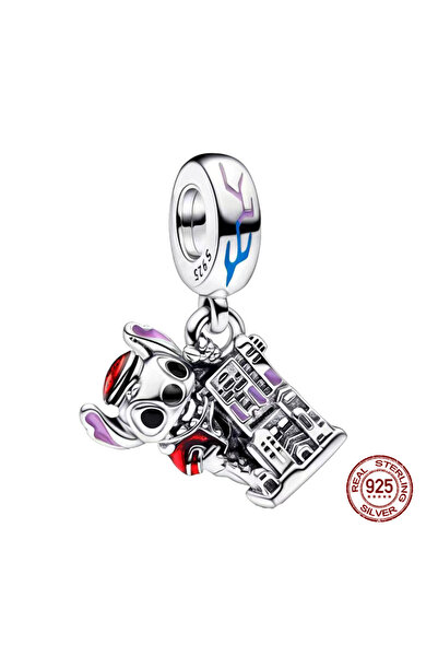 Choice D55 Hot Sale Charms 925 Silver Disney Mickey & Donald Duck Charms Fits 3mm Original Bracelet Neckla