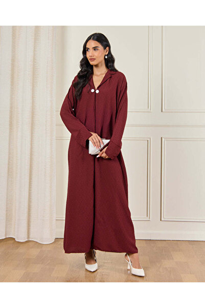 REDTAG فستان ماكسي أحمر للنساء