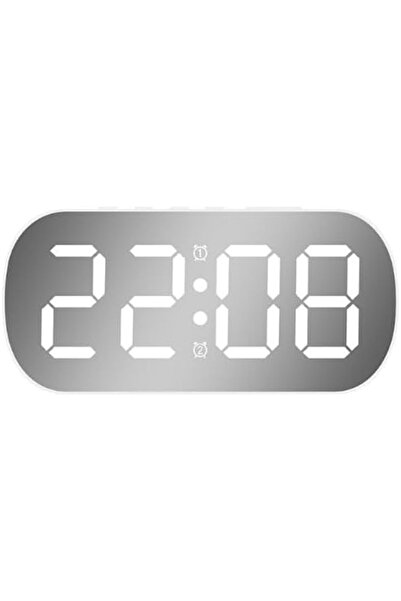 Arabest LED Alarm Clock: Dual Alarms, Weekday/Weekend Alarms, Date, Temperature Display, Time Brightness
