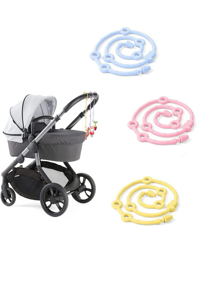 RAWAID 3pcs Silicone Adjustable Toy Safety Straps,Secure Baby Pacifiers- BPA ...