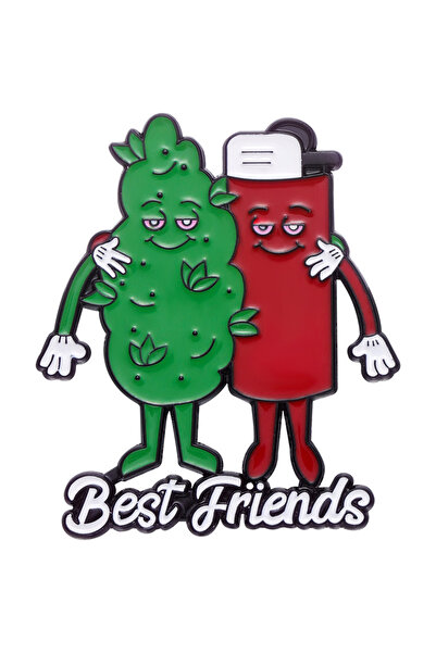 Choice كما هو موضح، دبوس مينا على شكل عشبة، ولاعات كرتونية مضحكة، دبابيس إبداعية، شارة حقيبة ظهر، دبابيس طية صدر السترة