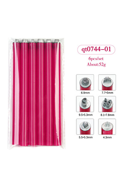 Choice 01 Nail Art Metal Floral Stamp Pen Set 6/10/15pcs Graffiti Nail Art Stamp Nail Dot Pen with Image De