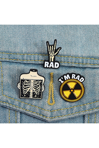 Choice YYYQHXZ4674-6 أنا متألق، التقط صورة أشعة سينية للصدر، دبوس مينا، عظمة ...