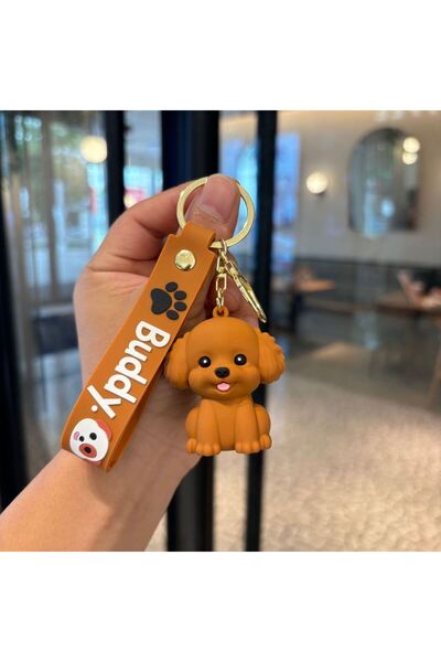 Choice 6 cm KC6403 Cute Animal Keychain - French Bulldog Corgi Shiba Inu Pood...