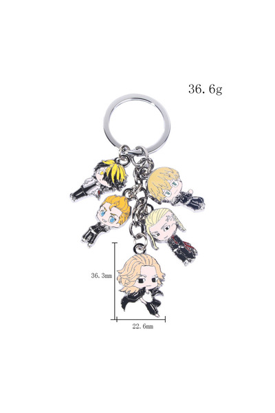 Choice K00607-01 Anime Tokyo Revengers KeyChain Draken Manjiro Sano Anime Cha...