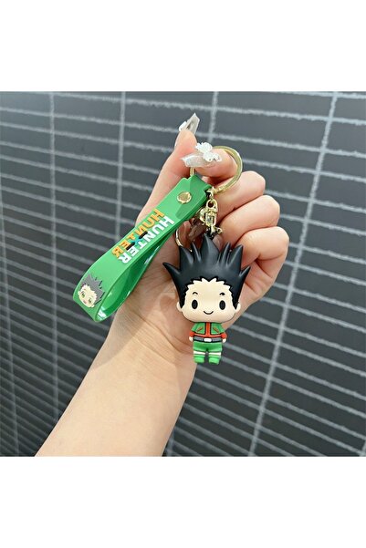 Choice 02 سلسلة مفاتيح شخصية أنمي هانتر إكس هانتر، مصنوعة من السيليكون، دمية كيلوا زولديك اللطيفة، سلسلة مفاتيح للسيارة A