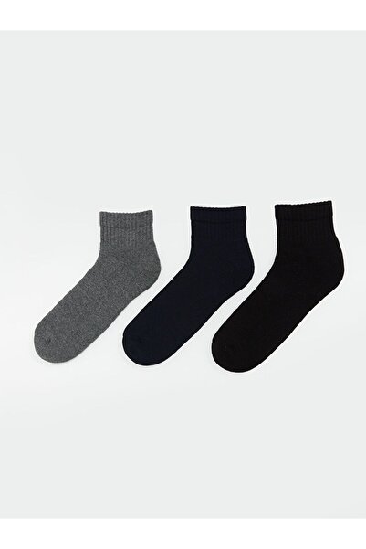 LC Waikiki Men's Socket Towel Socks 3-Pack