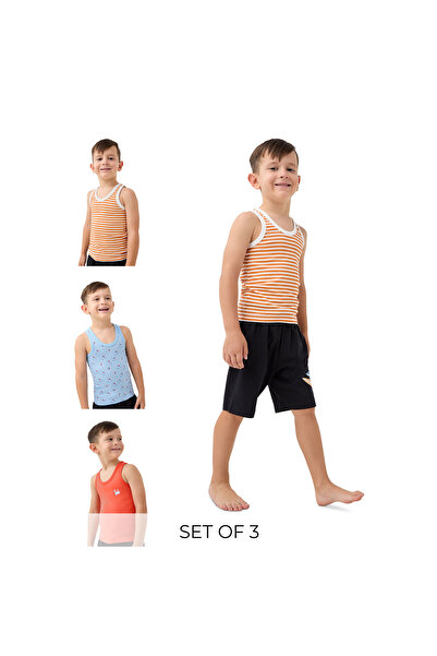 Juniors صدرية مطبوع - مجموعة من 3 قطع