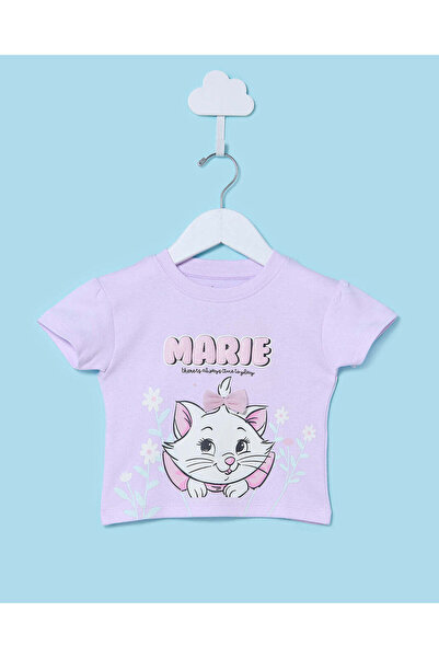 REDTAG Infant Boys Lilac Printed T-Shirt