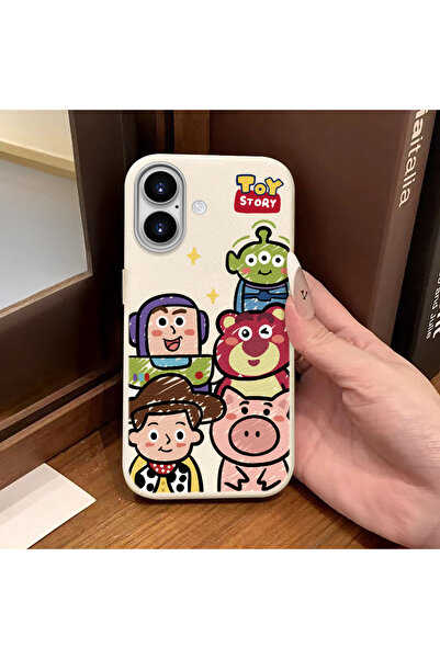 ucuc جراب سيليكون أبيض متوافق مع آيفون 16، يحمي الكاميرا ويماور الصدمات، تصمي...