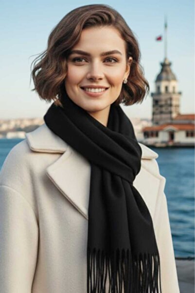 Mood Agenda Women's Soft Textured Four Seasons Wearable Vegan Pashmina Shawl Scarf