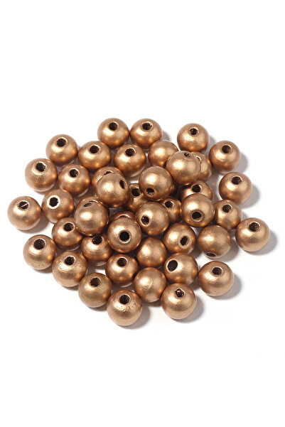 Choice8 100 قطعة ذهبية، 50-200 قطعة/مجموعة، خرز خشبي مطلي بألوان مختلفة، 6، 8...