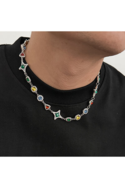 Choice قلادة وسوار رجالي من إنجيمارك، بتصميم بوهيمي فاخر، مزين بسلسلة كريستال...