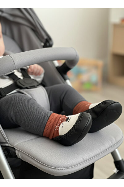 stoks toys Children's Moccasin Socks Booties Slippers - Non-Slip Home & Kinde...