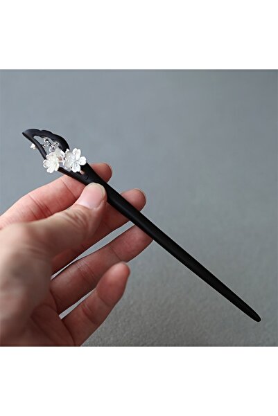 Choice تسريحة شعر نسائية أنيقة ثلاثية الأبعاد مزينة بزهور، على الطراز الصيني ...