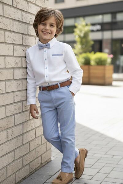 Minigimin Cicileri Моето малко момченце с папийонка Детайли Спортен комплект ...