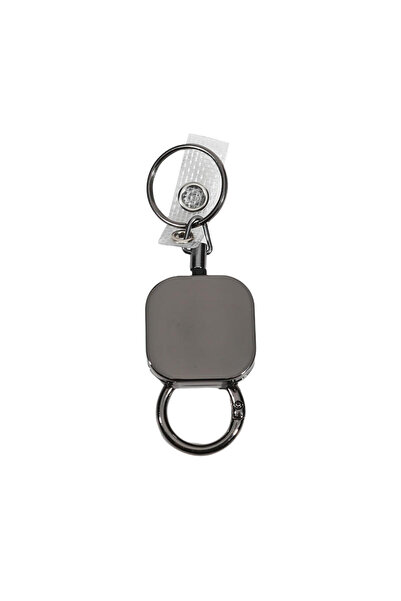 Choice 1pc StyleB Heavy Duty Retractable Metal Wire Keychain Pull Badge Reel ...