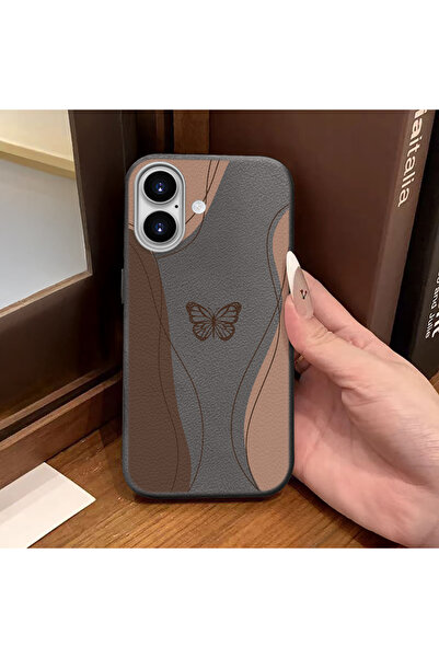 ucuc جراب سيليكون رمادي اللون متوافق مع آيفون 16، يحمي الكاميرا ويماور الصدما...