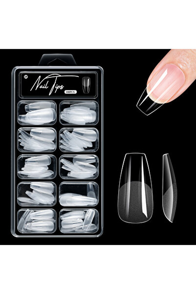 Choice 09 100pcs False Soft Gel Nail Tips Half/Full Cover Double-Use Press On...