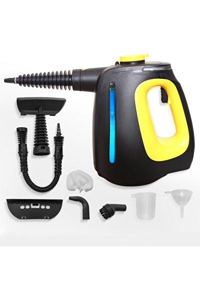 Arabest منظف بخاري، منظف بخاري يدوي مضغوط للاستخدام المنزلي بقوة 1350 واط مع ...