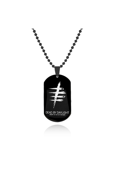 Choice سلسلة قلادة شارة عسكرية من الفولاذ المقاوم للصدأ والتيتانيوم من لعبة D...