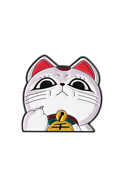 Choice دبابيس مينا بتصميم أنمي ياباني من سلسلة داندان توربو، على شكل قطة الجد...