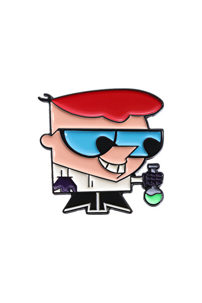 Choice دبوس طية صدر السترة بتصميم شخصيات كرتونية لطيفة، مستوحى من شارة مختبر ...