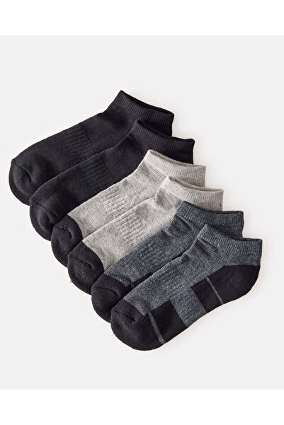 REDTAG Senior Boys Assoretd Ankle Length Socks (3 Pairs)