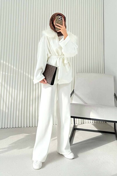 Melike Tatar Fur Scuba Suit 32-3719