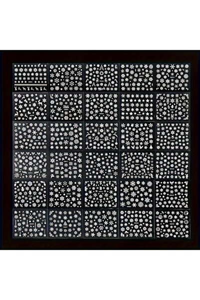 Choice 30 قطعة من ملصقات فن الأظافر على شكل ندفة ثلجية من باي هوا - ملصقات بل...