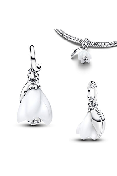 Choice قلادة AMC7299 جديدة أصلية من الفضة الإسترليني عيار 925، بتصميم قمر وقل...