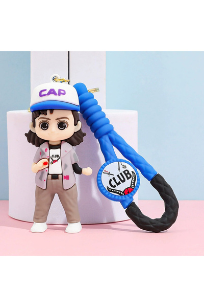 Choice Style F Cartoon Cute Chomper Eleven Keychain Pendant, PVC Figure Key C...