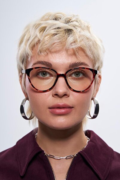 Bilge Karga Marion Leopard Blue Light Protective Glasses